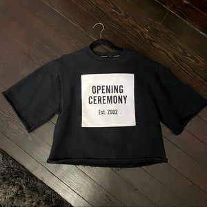 Opening Ceremony boxy logo sweatshirt size small